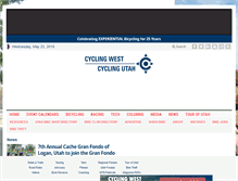 Tablet Screenshot of cyclingutah.com